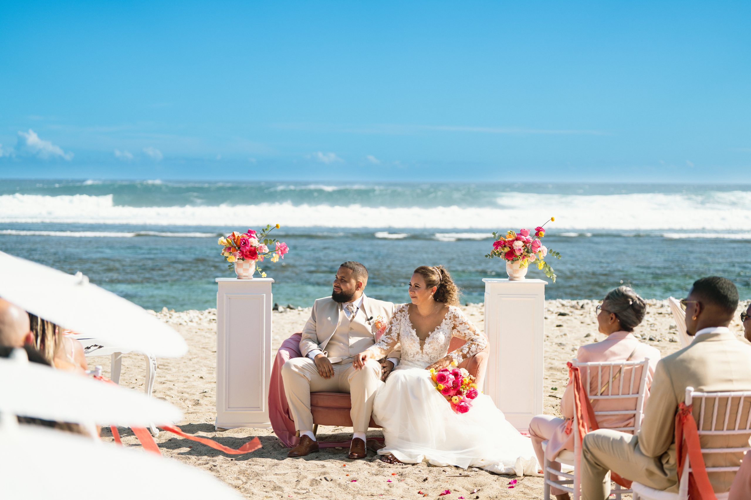 Instant de joie, mariage Aurore et Farid