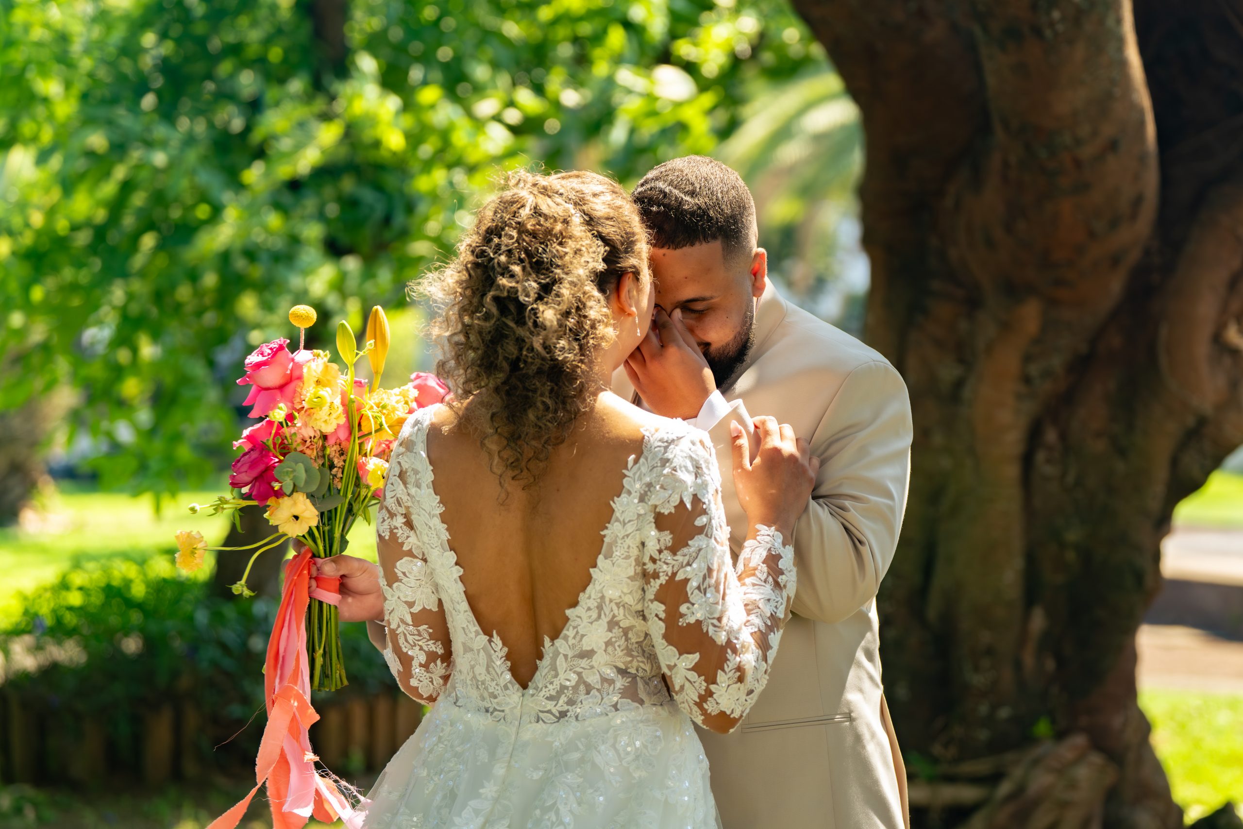 Moment fort de la cérémonie, mariage Aurore et Farid