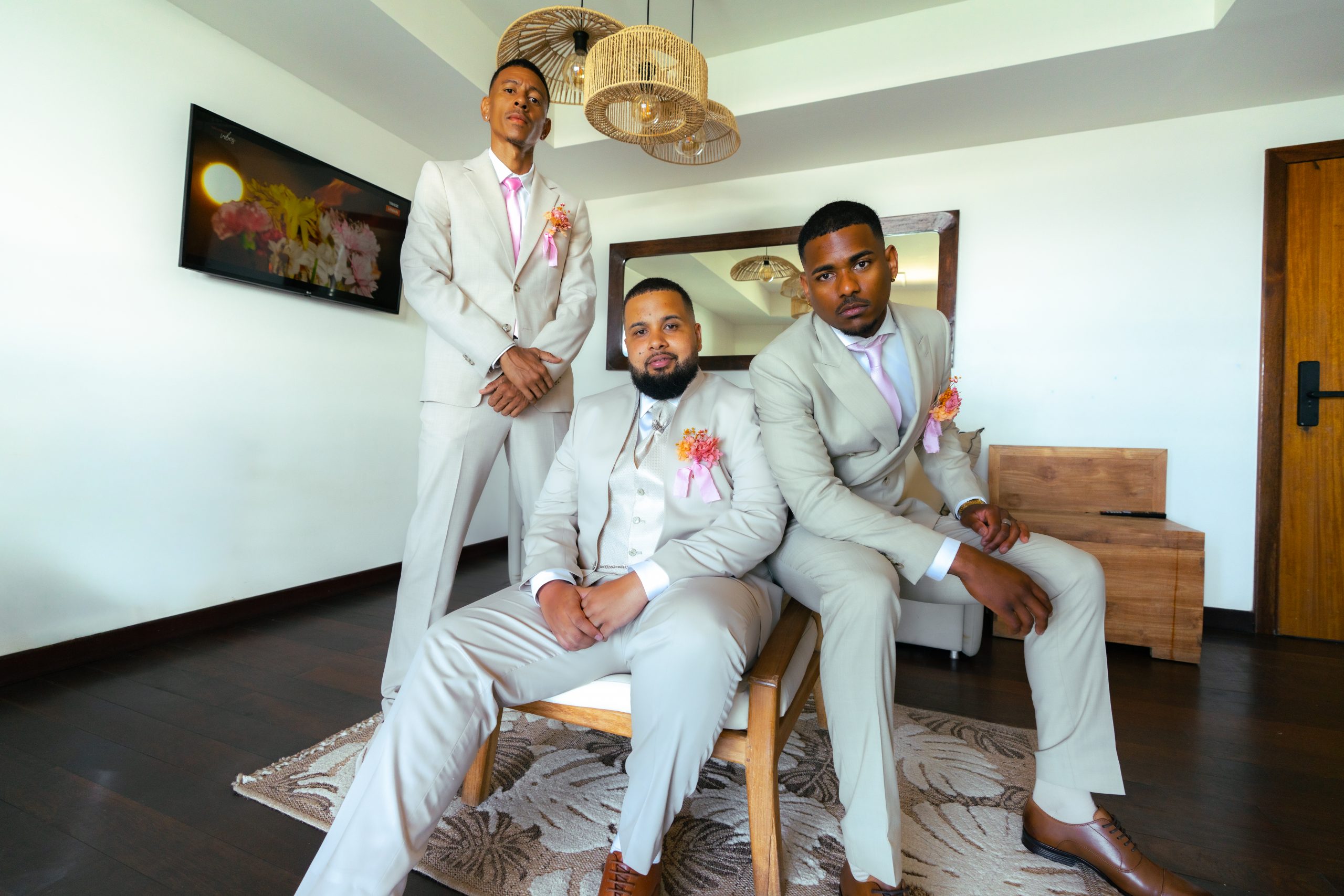 Derniers préparatifs, mariage Aurore et Farid