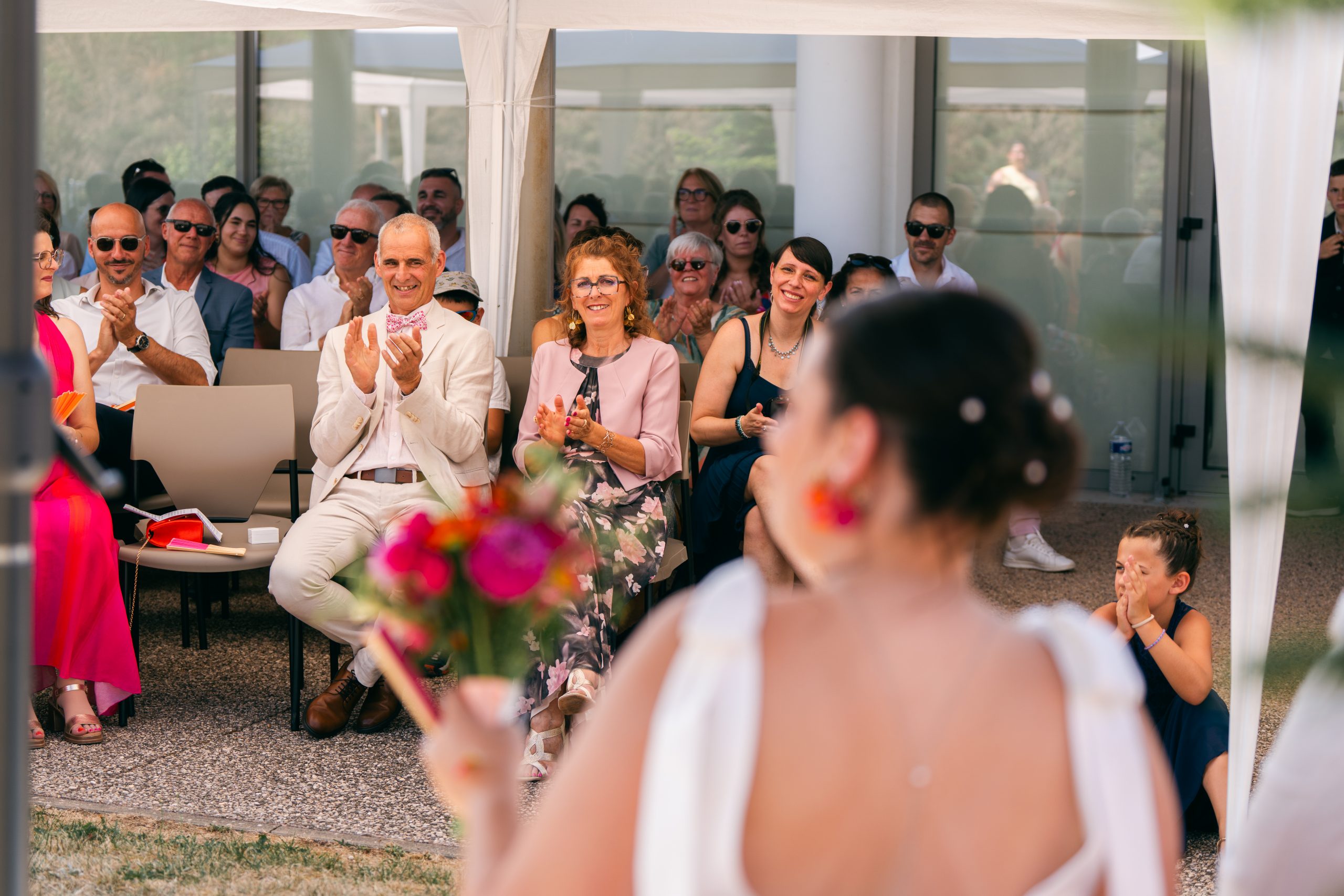 Instant de joie, mariage Karine et Valentin
